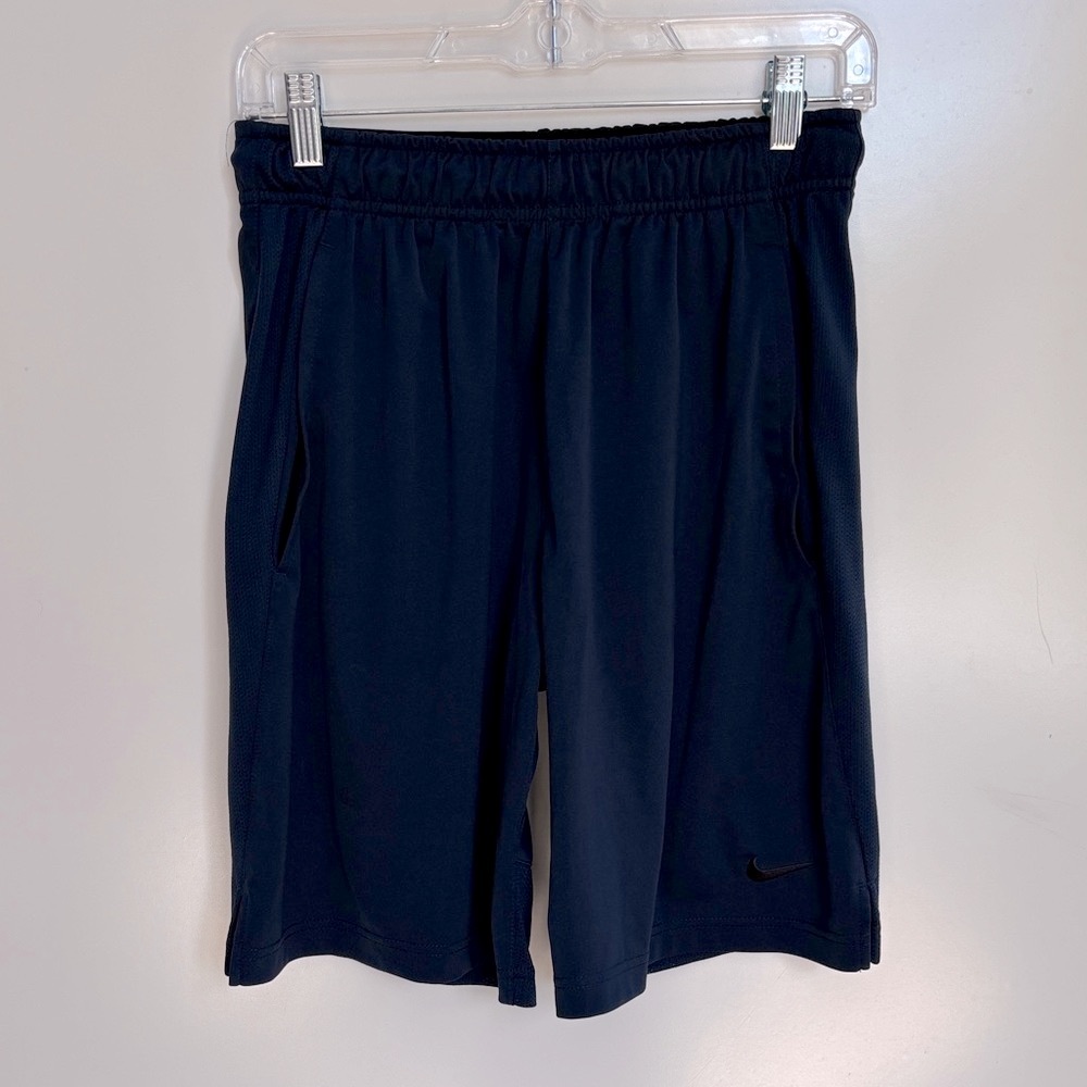 Nike Men's Dark Blue Athletic Shorts